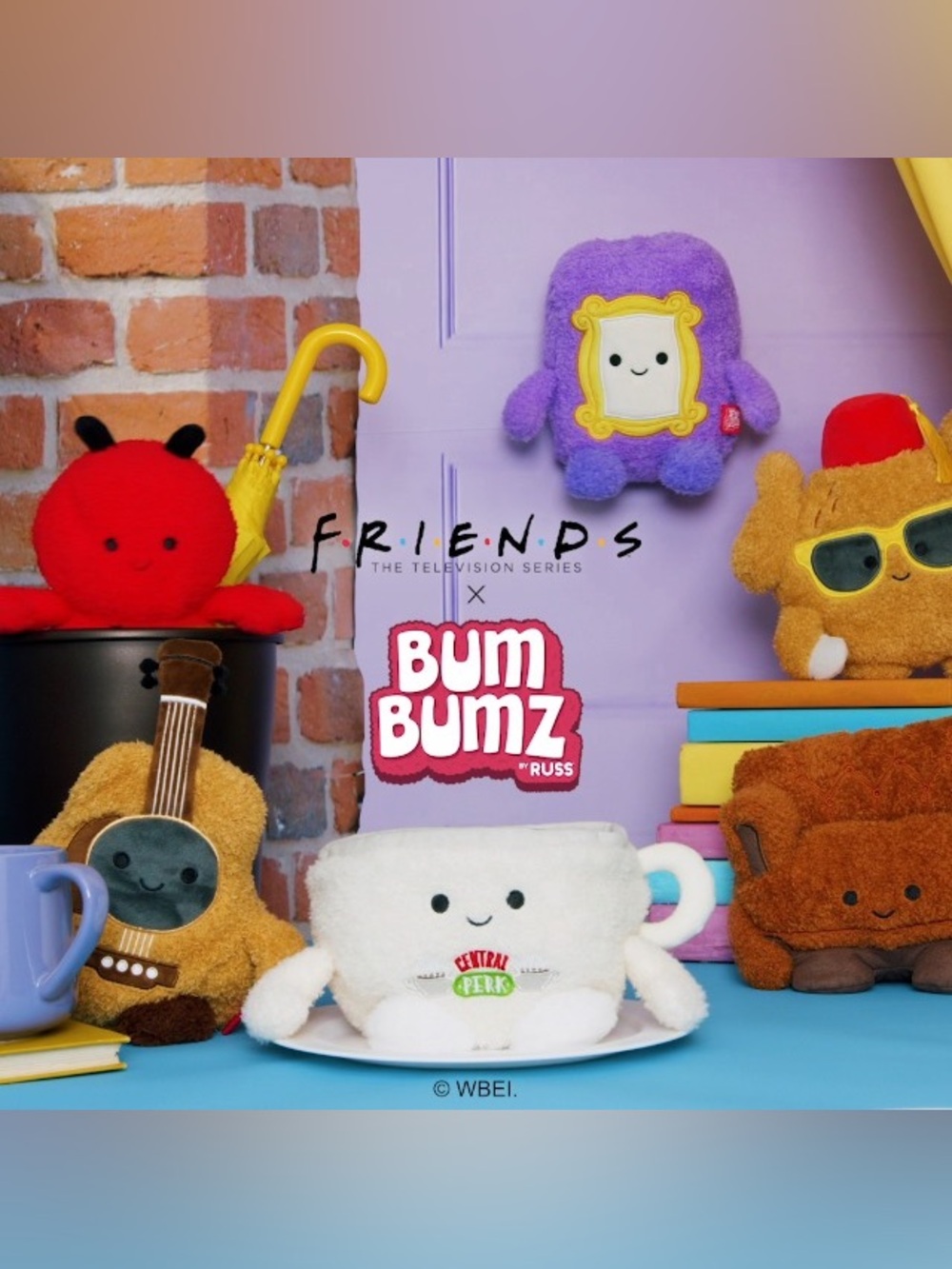 Bum Bumz x FRIENDS Collector’s Complete Set of 6